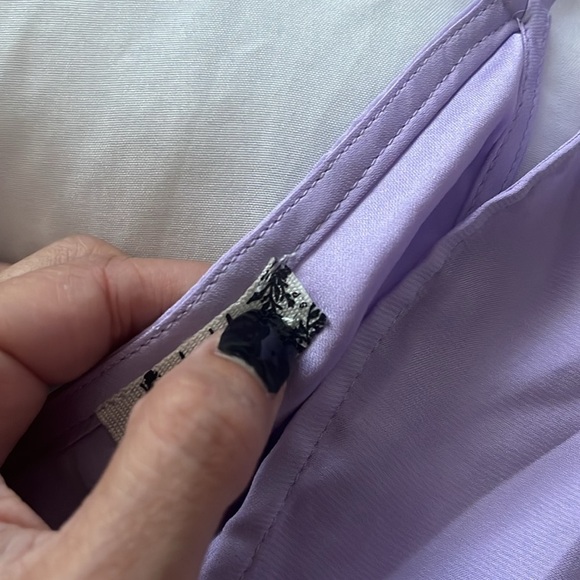 Free People: Like me or Love me mini Slip: Lavender Wrap Dress size S - Picture 7 of 7